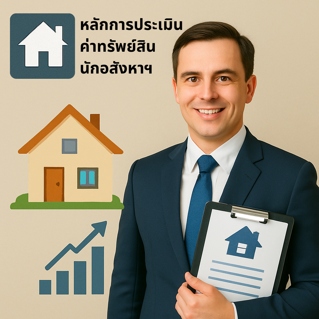 📚  เจาะลึกการประเมินค่าทรัพย์สินเพื่อการตัดสินใจลงทุนที่แม่นยำ