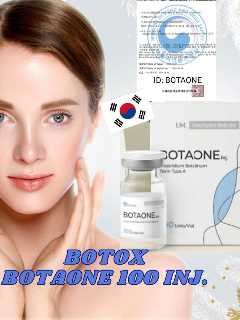 โบท๊อกเกาหลีแท้ Botaone100unit(Botulinum Toxin Type A)ลดกราม รอยตีนกา ลิฟหน้า -Botaone-gim2