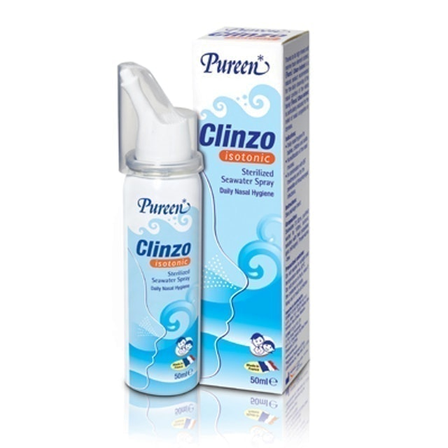 น้ำเกลือ Pureen Clinzo Isotonic Spray