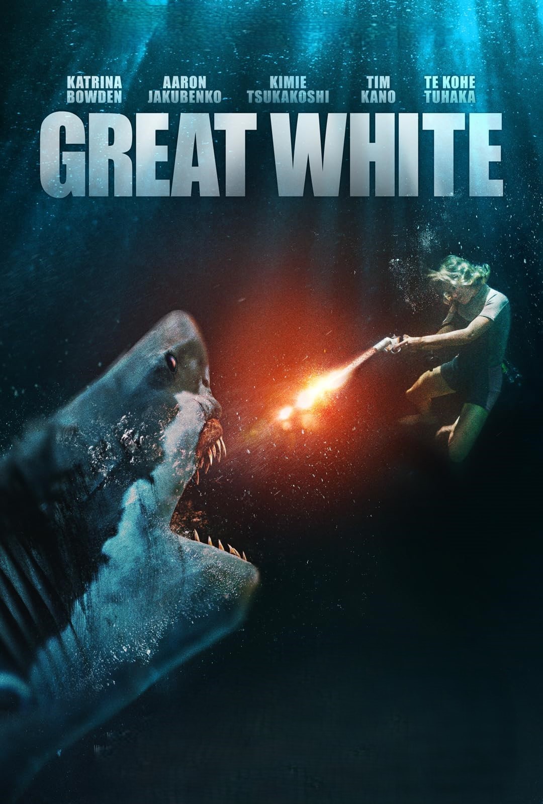 ลุ้นระทึกหนีตายจากคมเขี้ยว ฉลามขาวยักษ์ใน “GREAT WHITE” ทางทรูโฟร์ยู ช่อง 24