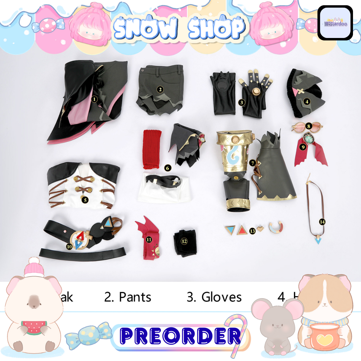 รูปภาพสินค้า 【Pre-Order】ร้าน lardoo娜多– ชุดคอสเพลย์ Jahoda Genshin Impact รูปภาพสินค้า 【Pre-Order】ร้าน lardoo娜多– ชุดคอสเพลย์ Jahoda Genshin Impact