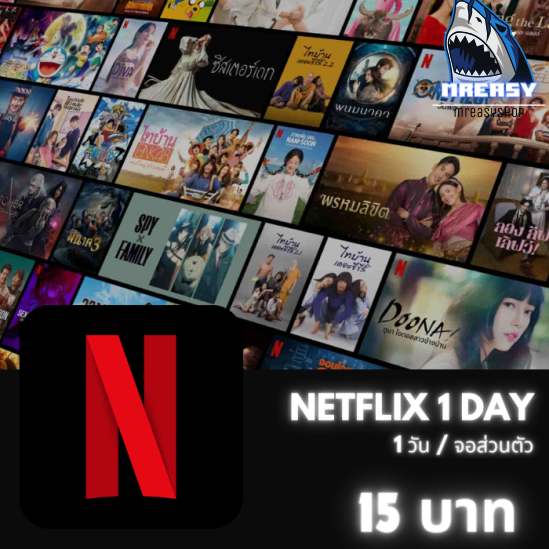 Netflix 4K /1วัน (จอส่วนตัว)