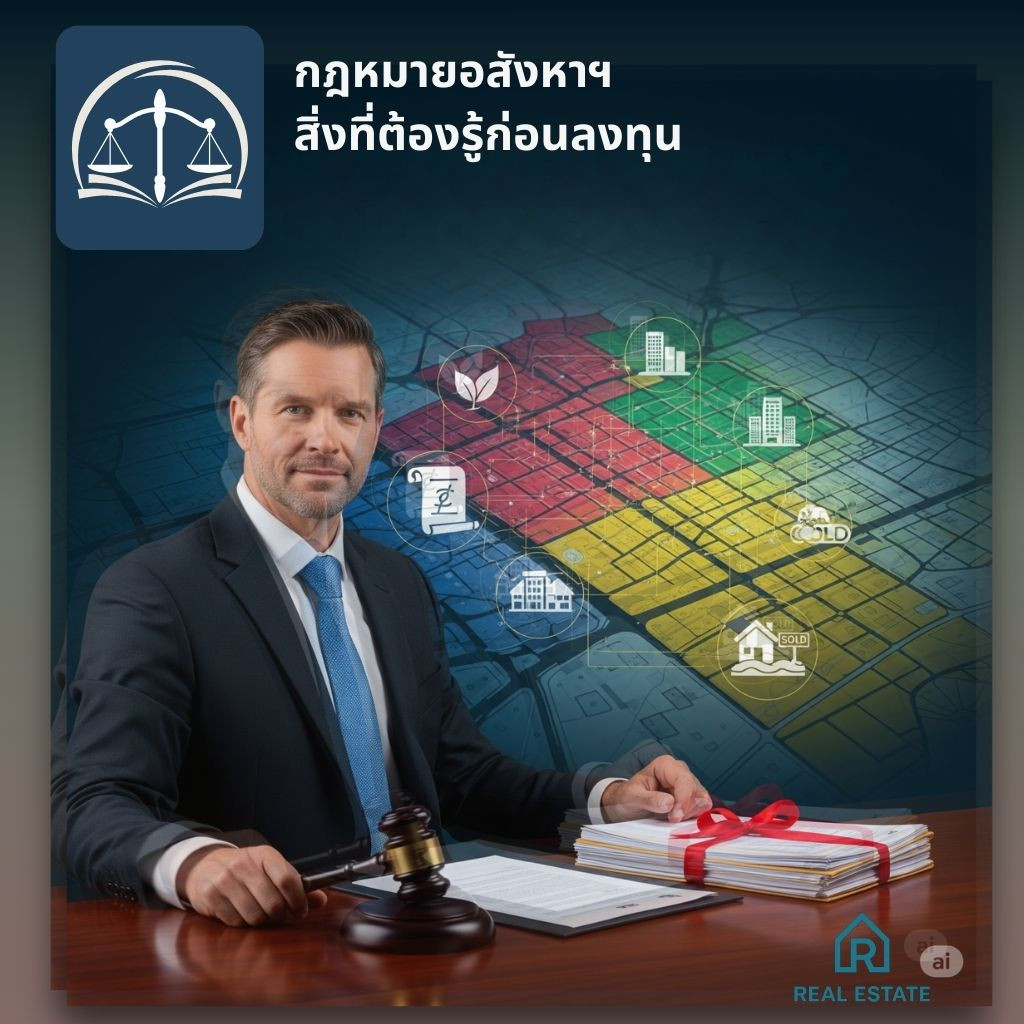 📚  กฎหมายอสังหาฯ: สิ่งที่คุณต้องรู้ก่อนลงทุน