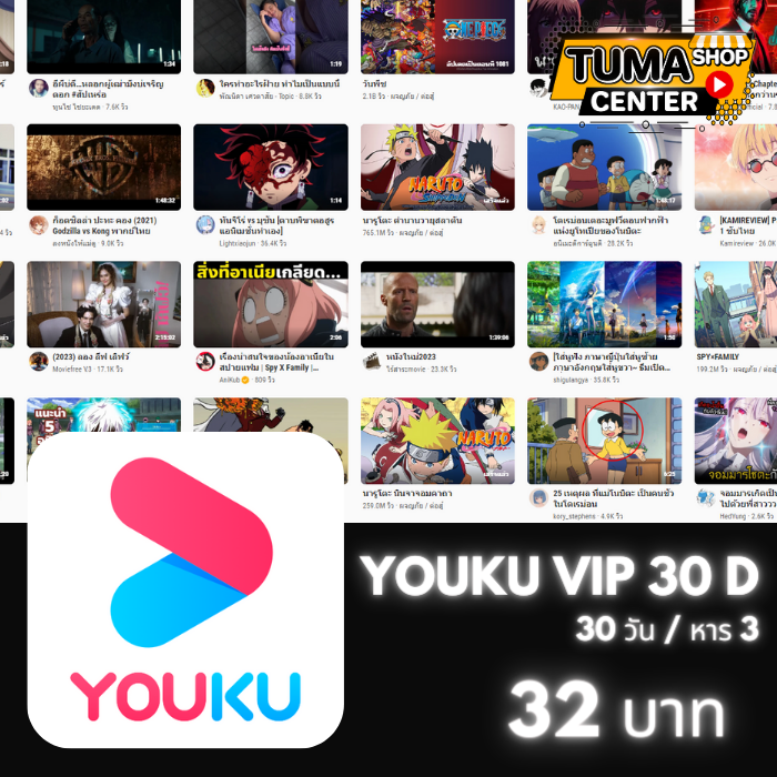 YOUKU VIP /30วัน