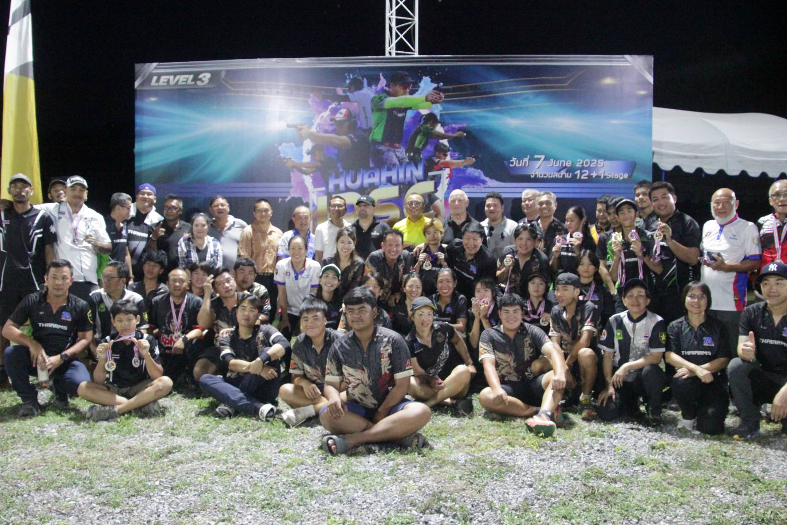 ส.ยิงปืนหัวหิน จัดแข่งขันยิงปืน รายการ "HUA HIN IPSC HANDGUN CHAMPIONSHIP 2025"