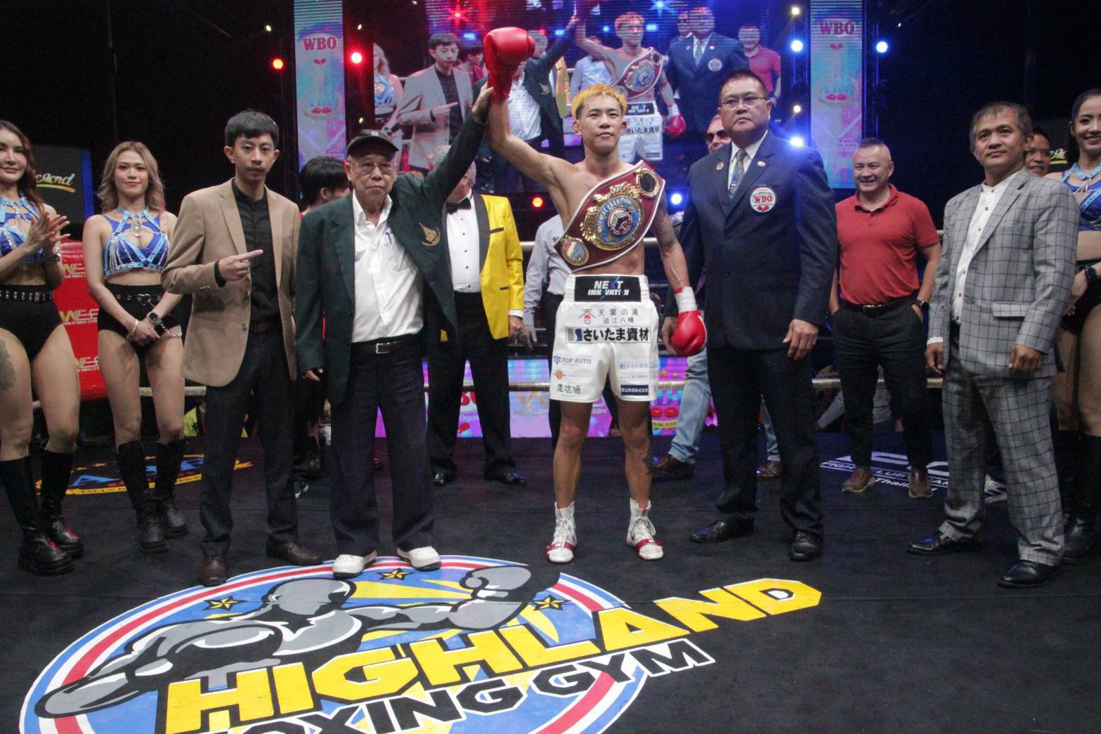 "มูกิฉะ นาคากาวะ"แลกหมัดสุดเดือดไล่ถลุงชนะ TKO ยก 10 คว้าเข็มขัดแชมป์ WBO ไปครอง