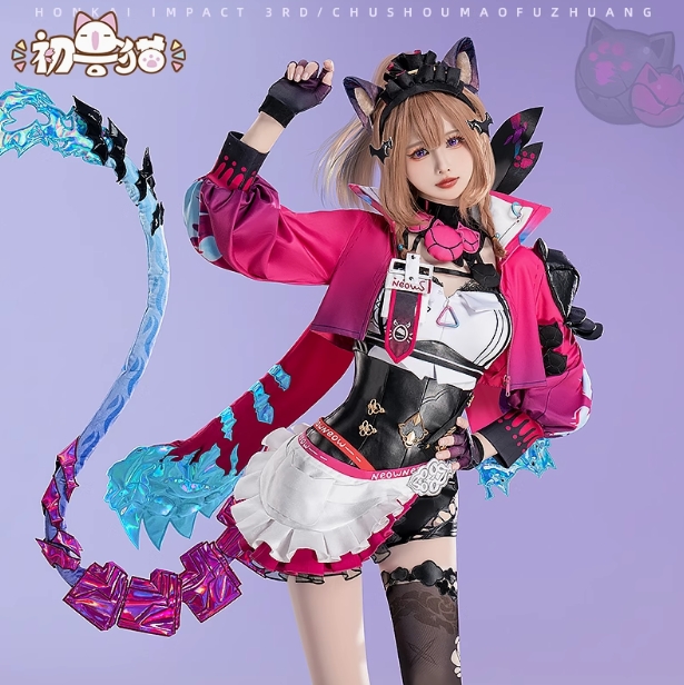 รูปภาพสินค้า 【Pre-Order】แมวขาว初兽猫 – ชุดคอสเพลย์ Honkai Impact 3rd