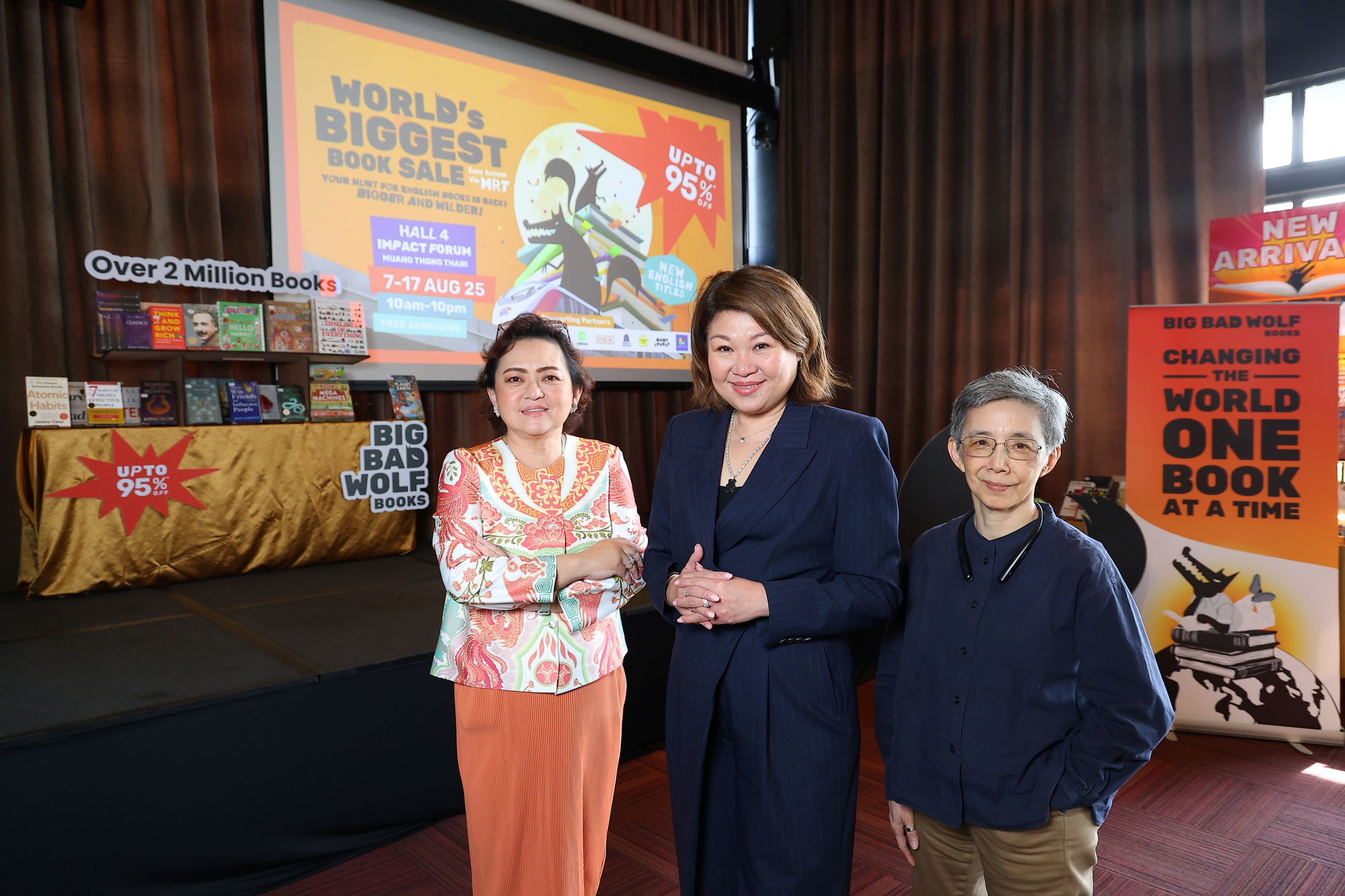 Big Bad Wolf Books 2025 กลับมาตอกย้ำพลังของการ ‘อ่านเปลี่ยนโลก’ ชวนช้อปหนังสือ