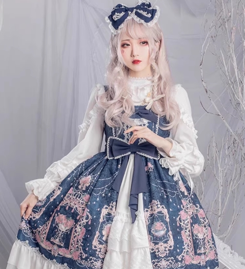 รูปภาพสินค้า 【Pre-Order】ชุดโลลิต้าสีน้ำเงิน รูปภาพสินค้า 【Pre-Order】ชุดโลลิต้าสีน้ำเงิน