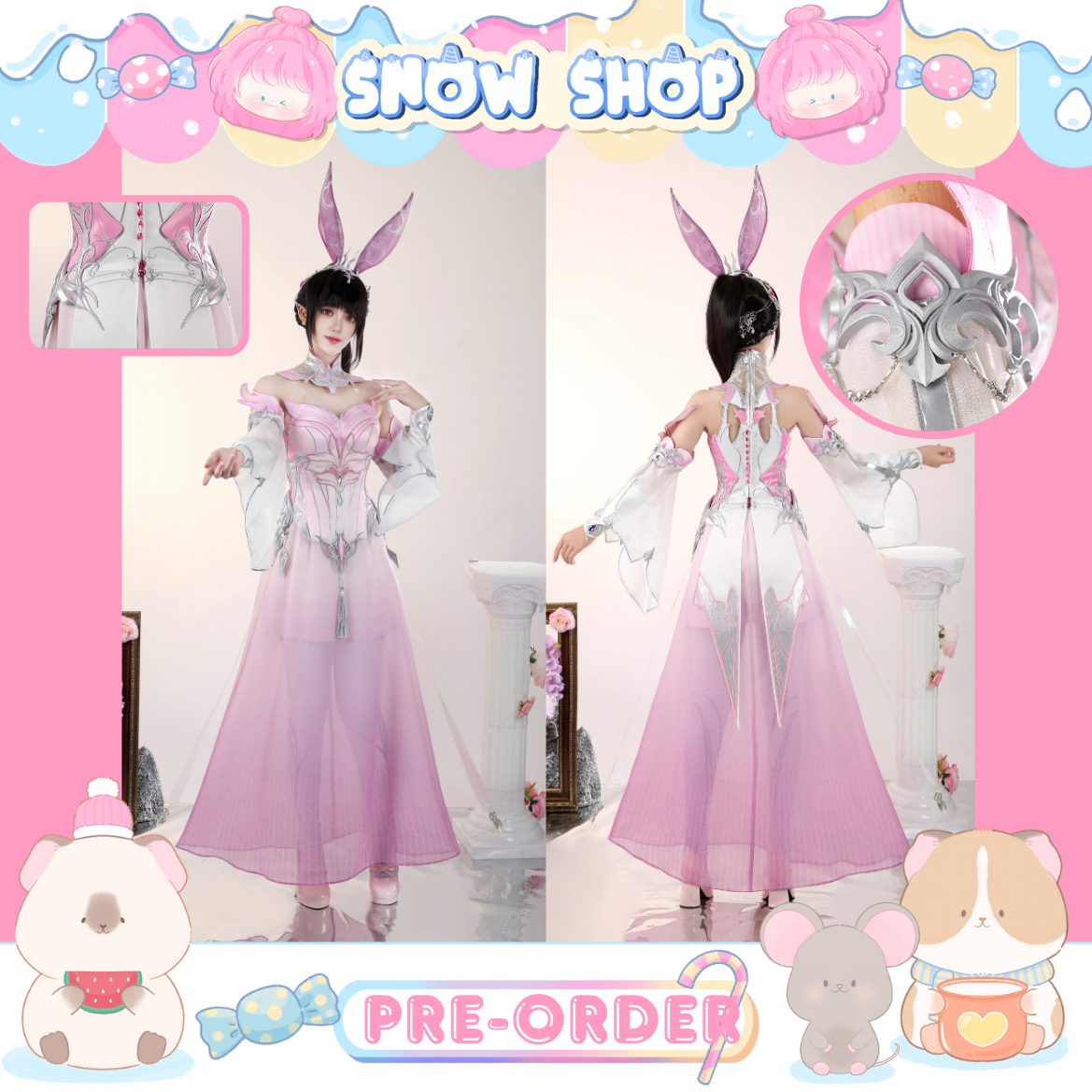 รูปภาพสินค้า 【Pre-Order】 ร้าน lardoo娜多 ตํานานจอมยุทธ์ภูตถังซาน – ชุดคอสเพลย์ เสี่ยวอู่ กายแท้วิญญาณยุทธ์ *ลิขสิทธิ์แท้* รูปภาพสินค้า 【Pre-Order】 ร้าน lardoo娜多 ตํานานจอมยุทธ์ภูตถังซาน – ชุดคอสเพลย์ เสี่ยวอู่ กายแท้วิญญาณยุทธ์ *ลิขสิทธิ์แท้*