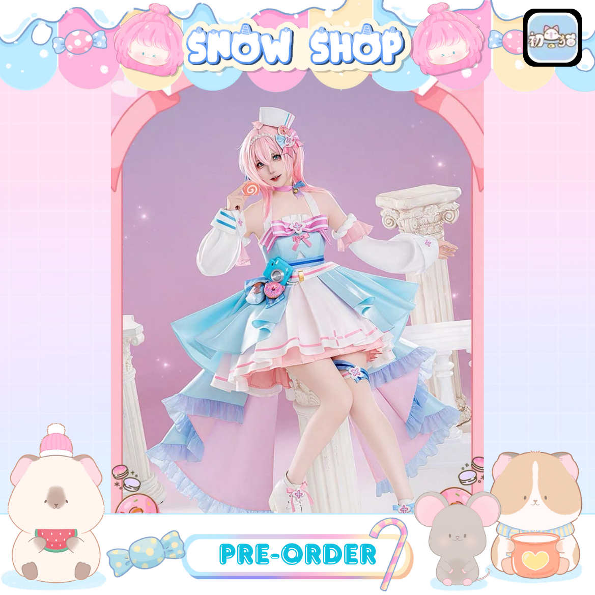 รูปภาพสินค้า 【Pre-Order】แมวขาว - Honkai: Star Rail - ชุดคอสเพลย์ March7th FA รูปภาพสินค้า 【Pre-Order】แมวขาว - Honkai: Star Rail - ชุดคอสเพลย์ March7th FA