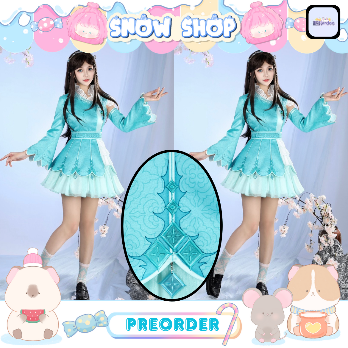 รูปภาพสินค้า 【Pre-Order】lardoo娜多 - ตํานานจอมยุทธ์ภูตถังซาน – นิ่งหรงหรง เวอร์เด็ก