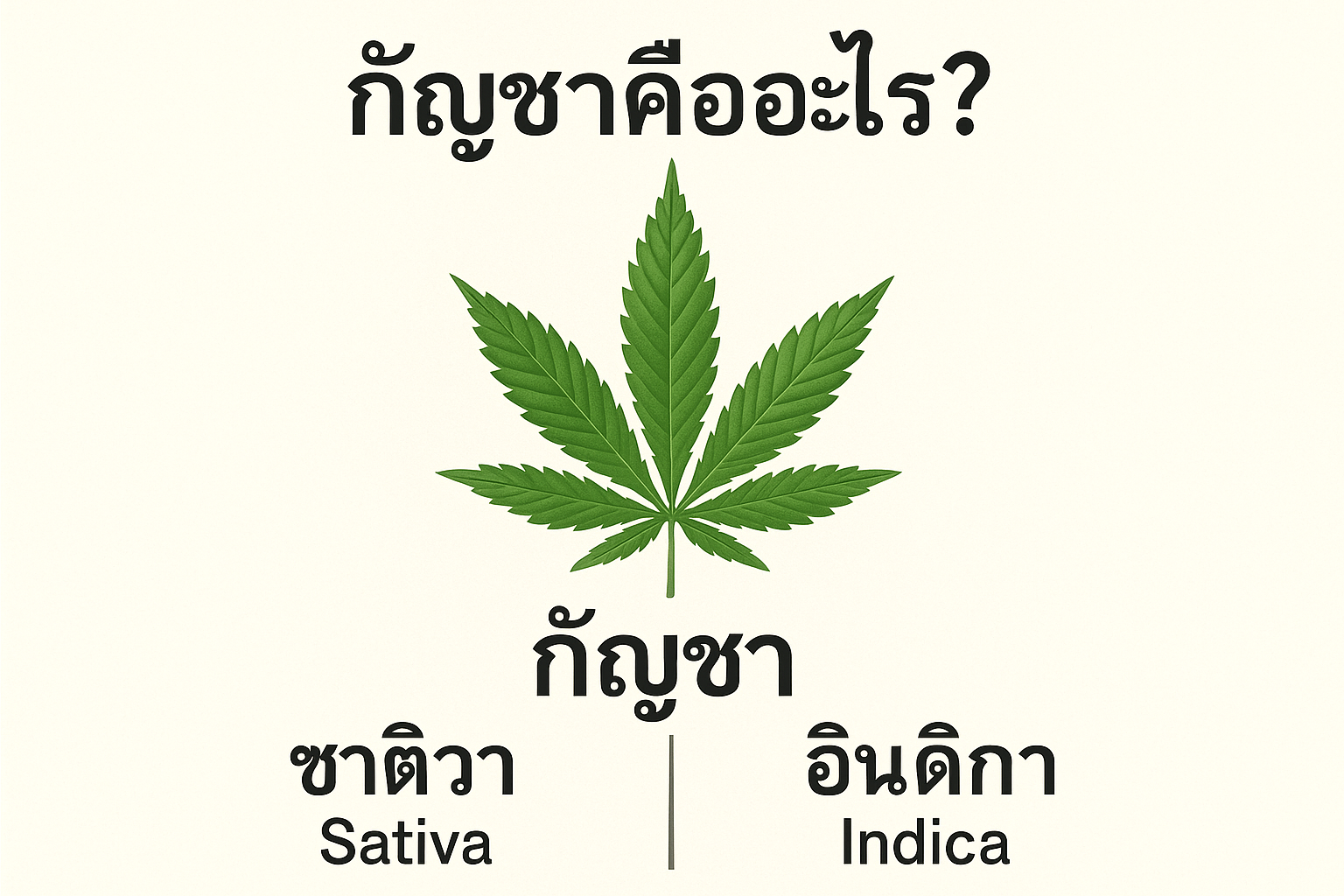 ภาพประกอบกัญชาคืออะไร