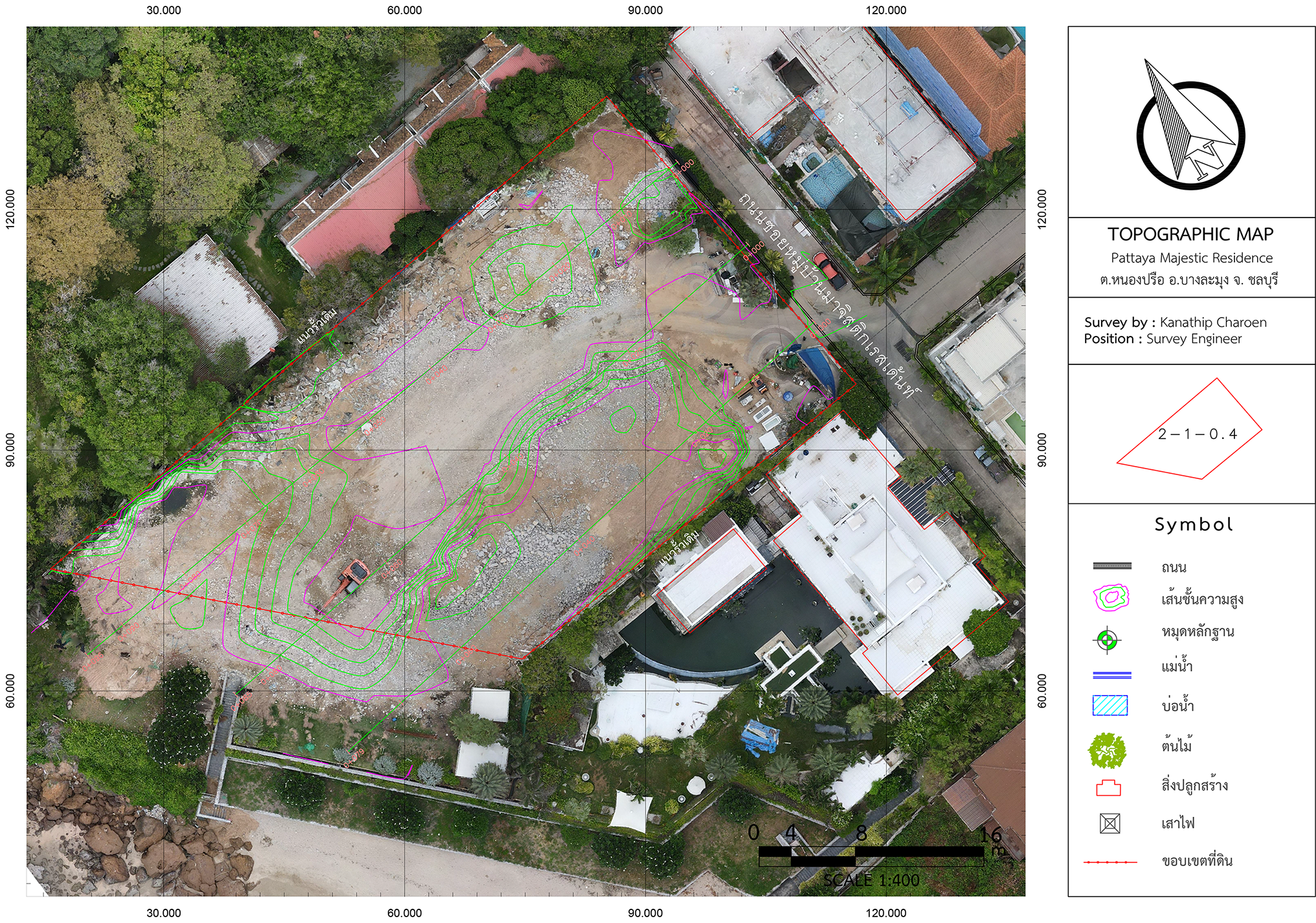 ผลงาน Topographic Map