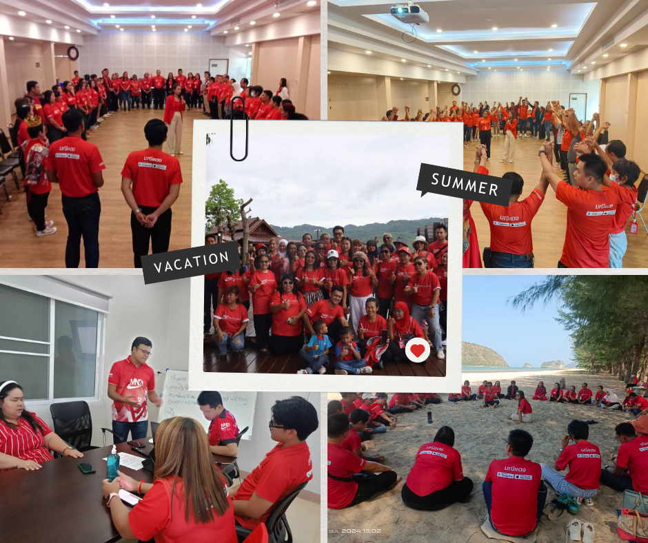 ภาพการอบรมออนไลน์ของทีมมณีแดง