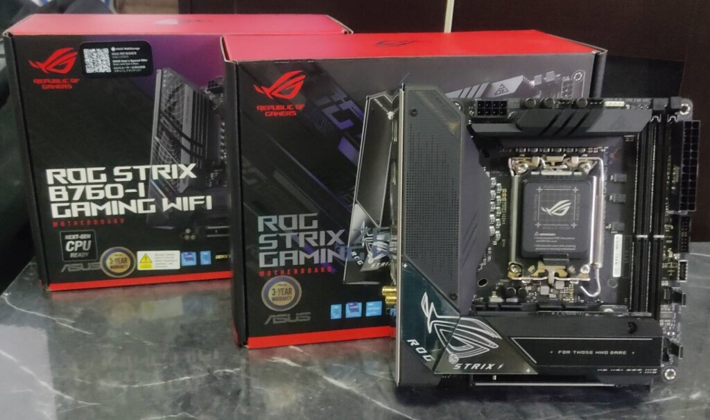 บางแสนขาย ITX ASUS ROG STRIX Z690i GAMING WIFI - Overclockzone.com ...