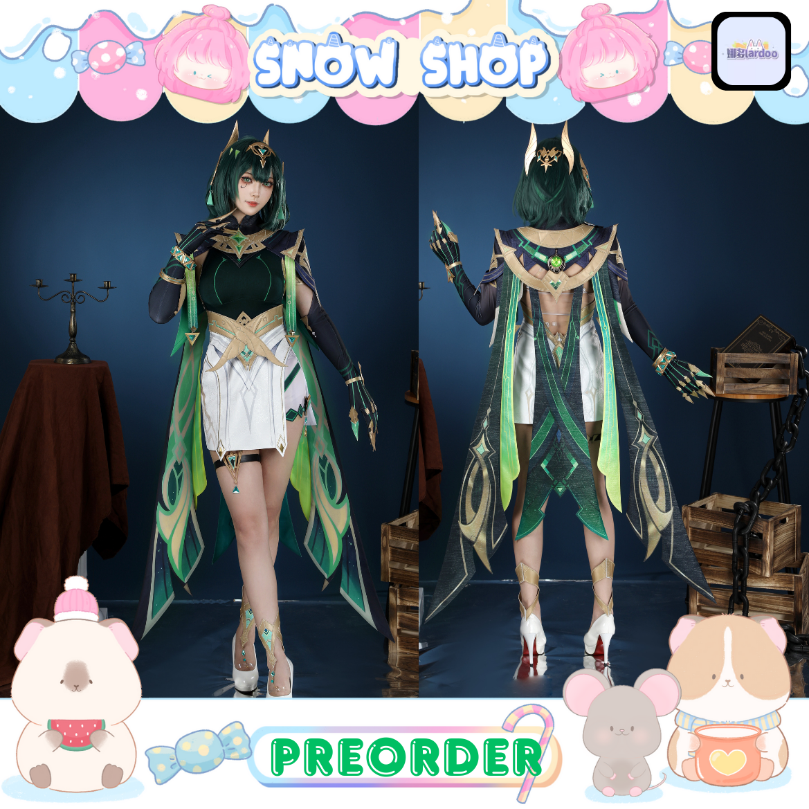 รูปภาพสินค้า 【Pre-Order】ร้าน lardoo娜多– ชุดคอสเพลย์ Nefer Genshin Impact รูปภาพสินค้า 【Pre-Order】ร้าน lardoo娜多– ชุดคอสเพลย์ Nefer Genshin Impact