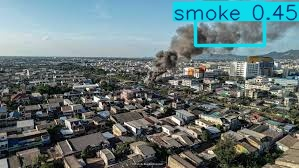 ตัวอย่างการตรวจจับควัน