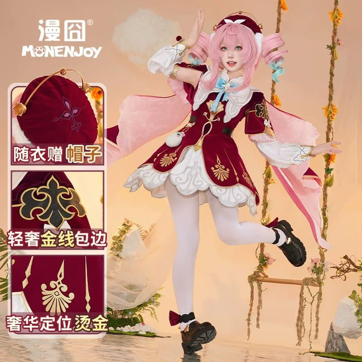 รูปภาพสินค้า 【Pre-Order】ร้าน Monenjoy- Honkai: Star Rail - ชุดคอสเพลย์ Hyacine รูปภาพสินค้า 【Pre-Order】ร้าน Monenjoy- Honkai: Star Rail - ชุดคอสเพลย์ Hyacine