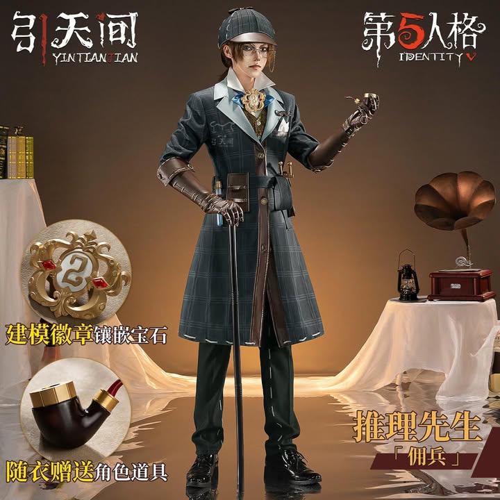 รูปภาพสินค้า 【Pre-Order】ชุดคอสเพลย์ Naib Identity V รูปภาพสินค้า 【Pre-Order】ชุดคอสเพลย์ Naib Identity V