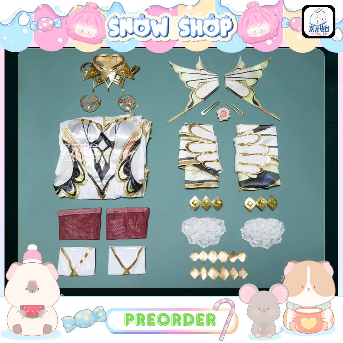 รูปภาพสินค้า 【Pre-Order】ร้าน CosplayFM - ชุดคอสเพลย์ CC รูปภาพสินค้า 【Pre-Order】ร้าน CosplayFM - ชุดคอสเพลย์ CC