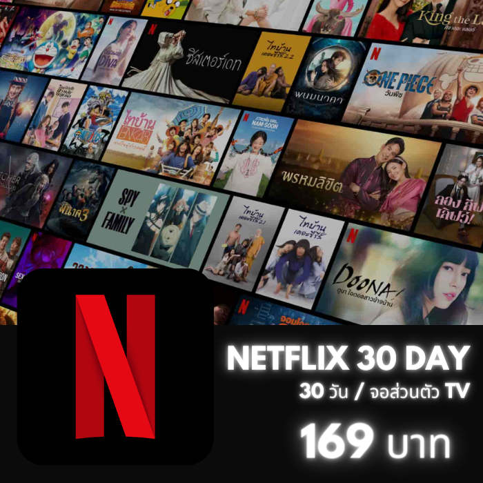 Netflix 4K /30วัน (TV) (จอส่วนตัว)