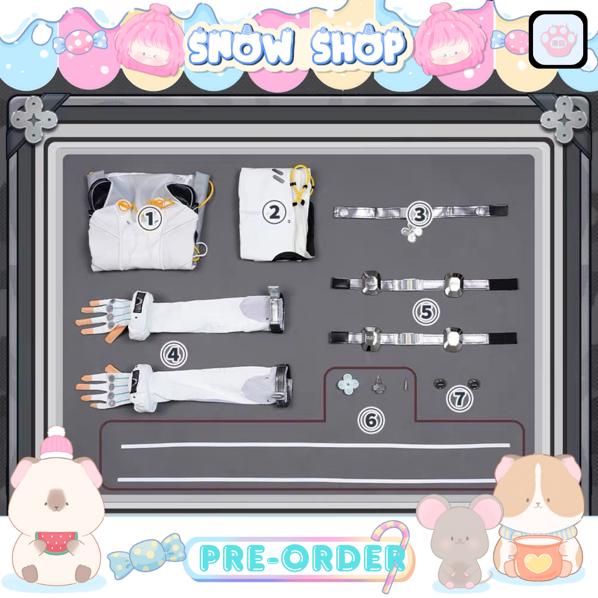รูปภาพสินค้า 【Pre-Order】ร้าน Monenjoy - Zenless Zone Zero - ชุดคอสเพลย์ SEED รูปภาพสินค้า 【Pre-Order】ร้าน Monenjoy - Zenless Zone Zero - ชุดคอสเพลย์ SEED