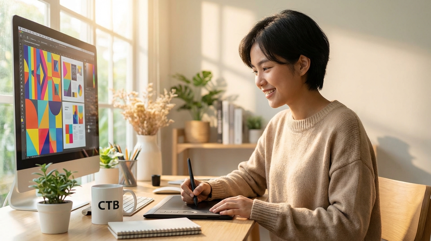 ผลงานออกแบบกราฟิก 9