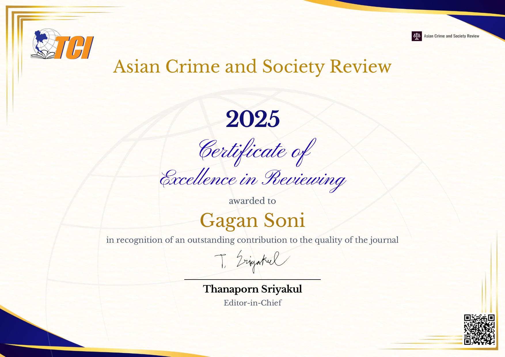ACSR Gagan Soni