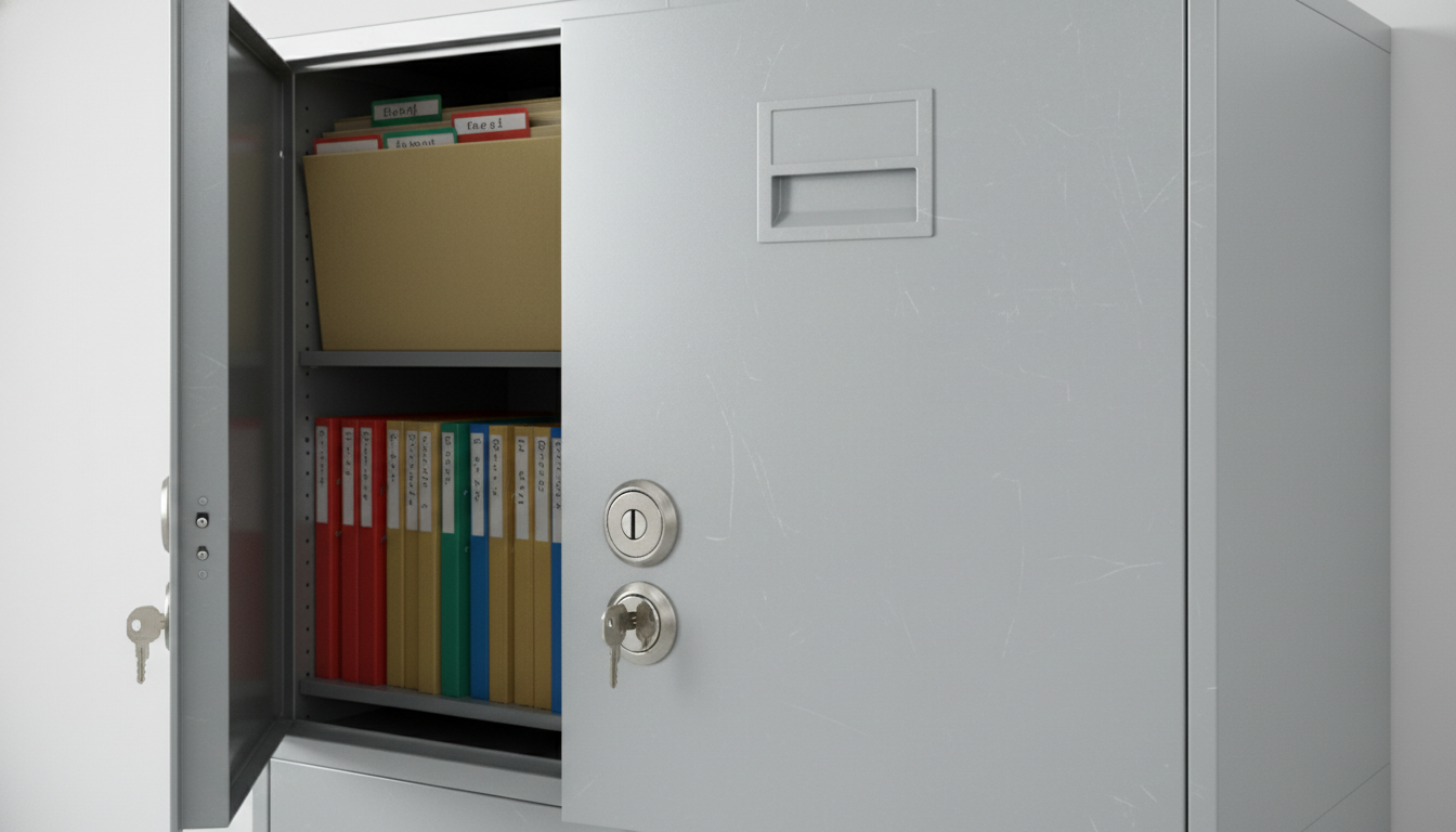 ตู้เหล็กเก็บเอกสาร