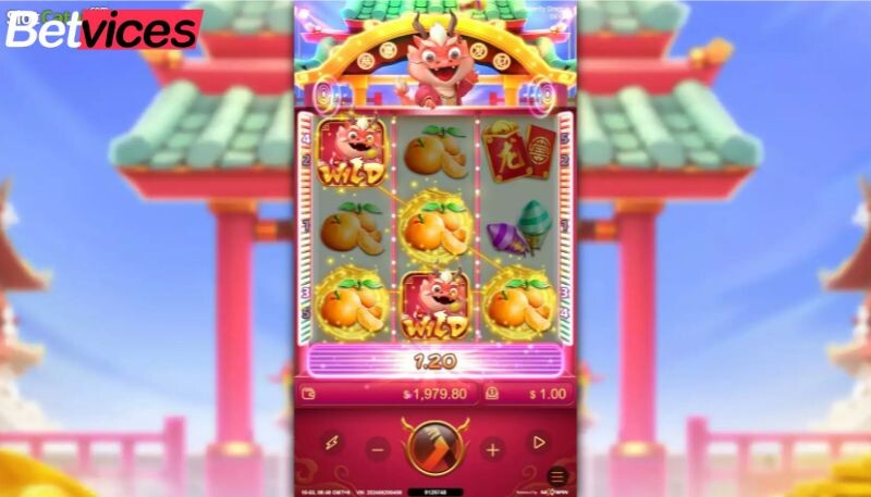 Betvice เกม Prosperity Dragon สล็อตมังกรรุ่งเรือง กลางบท