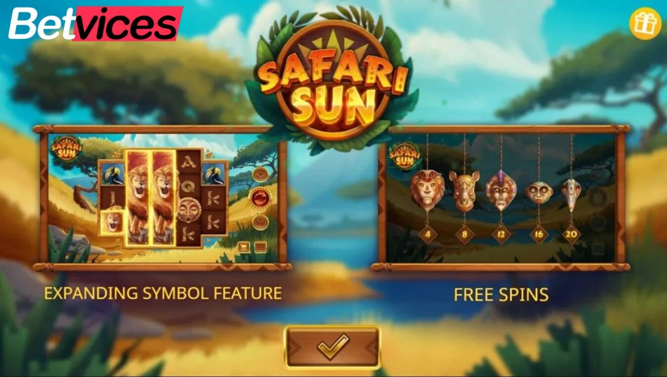 Betvice เกม Safari Sun สล็อตซาฟารีซัน ม้ายบท