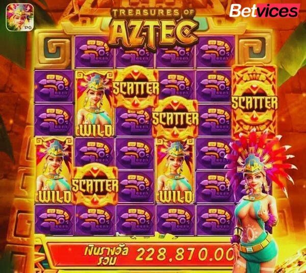 Betvice 5 เกมส์ Slot ออนไลน์ ยอดฮิตประจำปี 2024 กลางบทความ