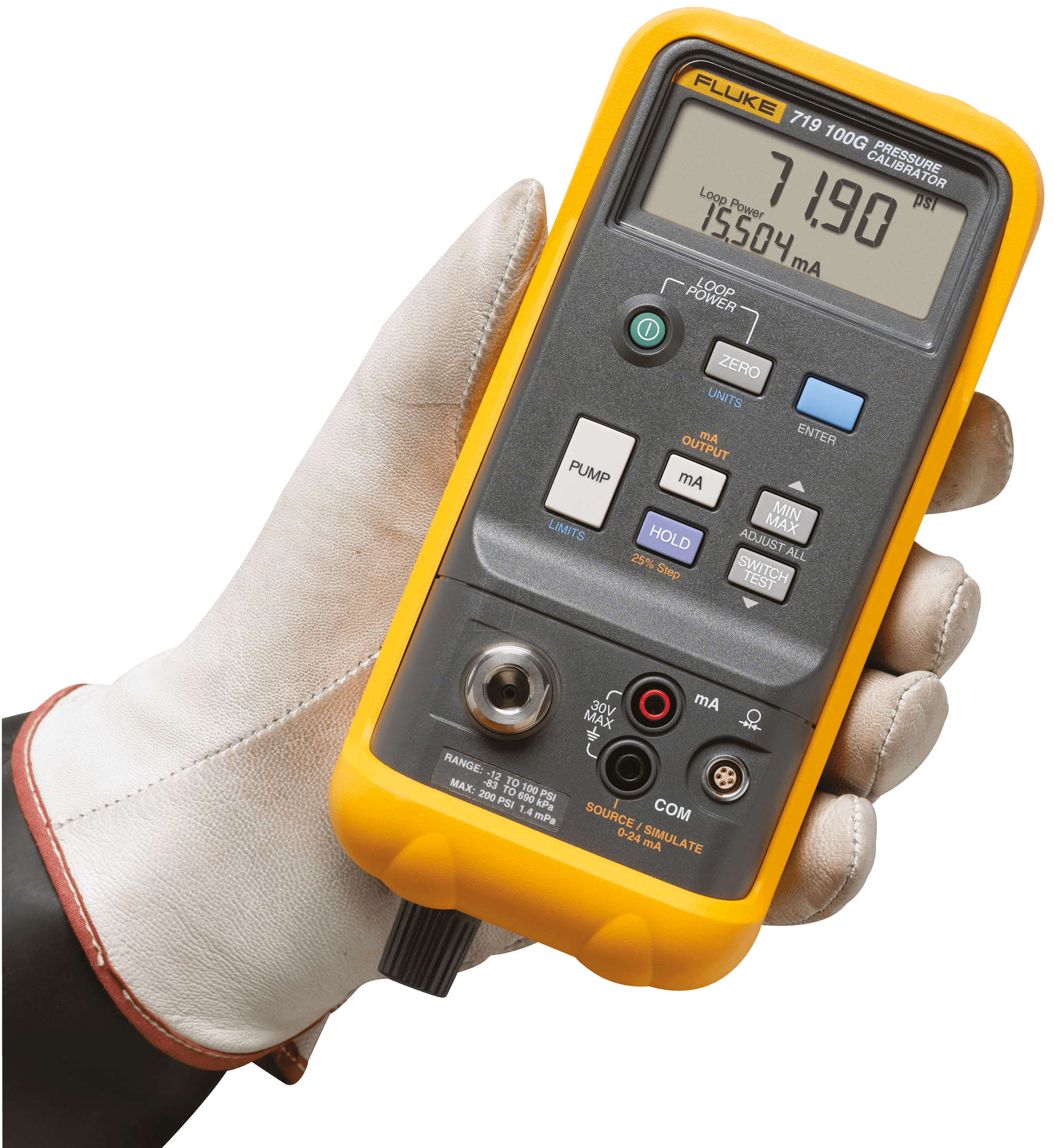Fluke 719 Electric Pressure Calibrator