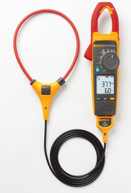 Fluke 377 FC Non-Contact Voltage True-rms AC/DC Clamp Meter with iFlex
