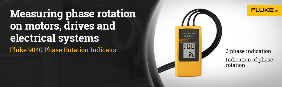 Fluke 9040 Phase Rotation Indicator