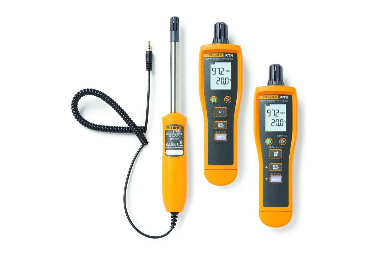 Fluke 972B/972ES เครื่องวัดอุณหภูมิความชื้น (Temperature Humidity Meter)