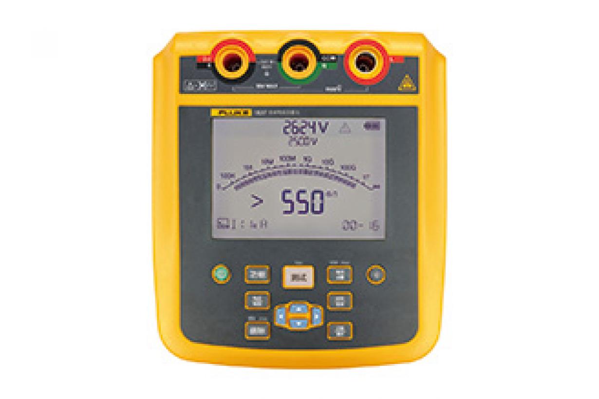 Fluke 1535/1537 2500V Insulation Resistance Meter (Digital High-Voltage Megohmmeter)