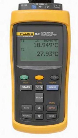 Fluke 1524-P4-256 Dual Channel Reference Thermometer Kit