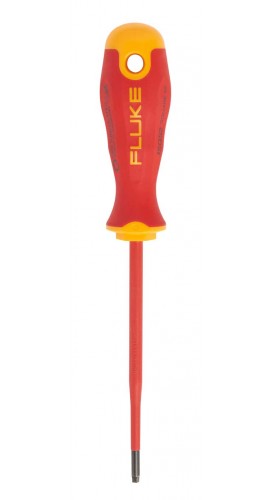 Fluke ISQS2 Insulated Robertson Screwdriver #2, 5", 1000 V