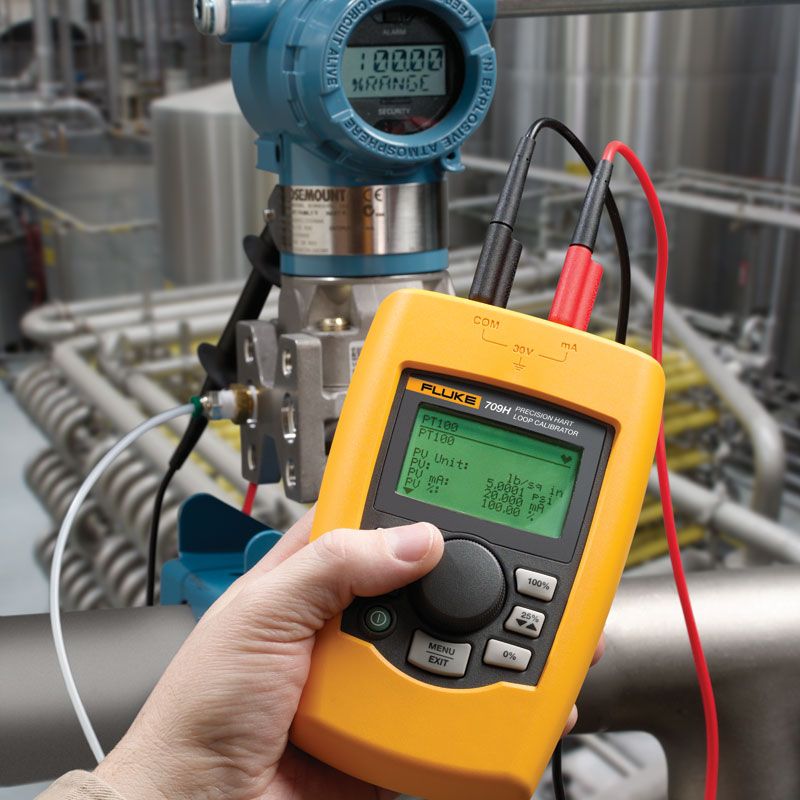Fluke 709H Loop Calibrator with HART Communication