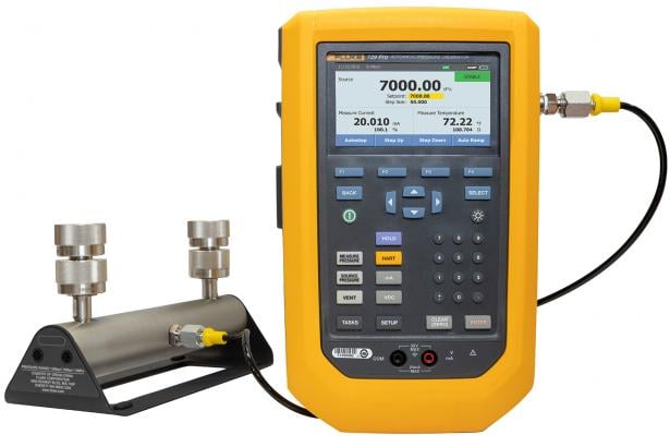 Fluke 729PRO 4M Automatic Pressure Calibrator with 4 modules, 600 psi, 4 Mpa