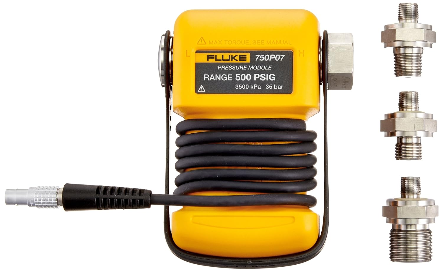 Fluke 750P27 Gauge Pressure Module, 0-20 Bar, 4X Burst Rating