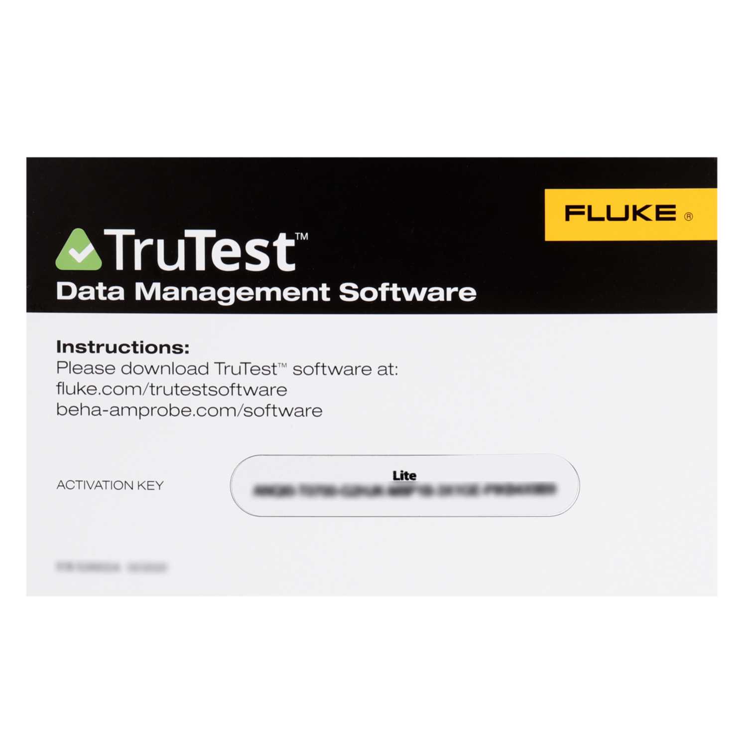 Fluke TruTest Lite Solar Data Management and Reporting Software