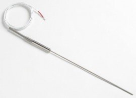 Fluke 5618B-12-G Small-Diameter Industrial RTD with gold pins, 12"