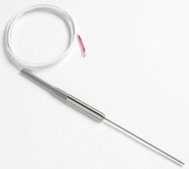 Fluke 5618B-6-G Small-Diameter Industrial RTD with gold pins, 6"