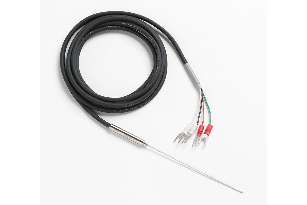 Fluke 5622-32-M Fast Response Platinum Resistance Thermometer (PRT) with Mini Banana Plugs, 0.13in, 6ft Lead