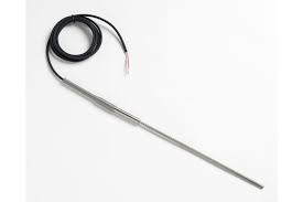 Fluke 5627A-9-D Precision Thermometer/RTD Temperature Probe with 5-Pin DIN for Tweener Thermometers, 9 x 0.19in, -200 to 300°C