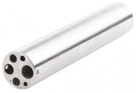 Fluke E Insert (Model 9170-INSE) for 9170 Metrology Wells, Aluminum, Misc Metric Holes with 0.25in Ref Hole