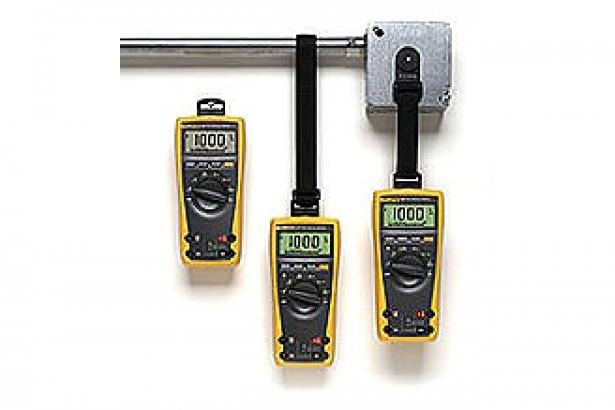 Fluke 179 True RMS Digital Multimeter with TPAK toolpak magnetic meter hanger kit